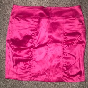 Bebe 2b pink mini skirt